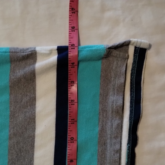 Boys collar shirt Size M (7-8) By Place Color: Blues, Whit & grey 100% Cotton - Picture 6 of 10